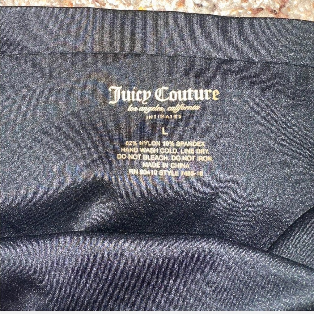 Juicy Couture Black Lingerie